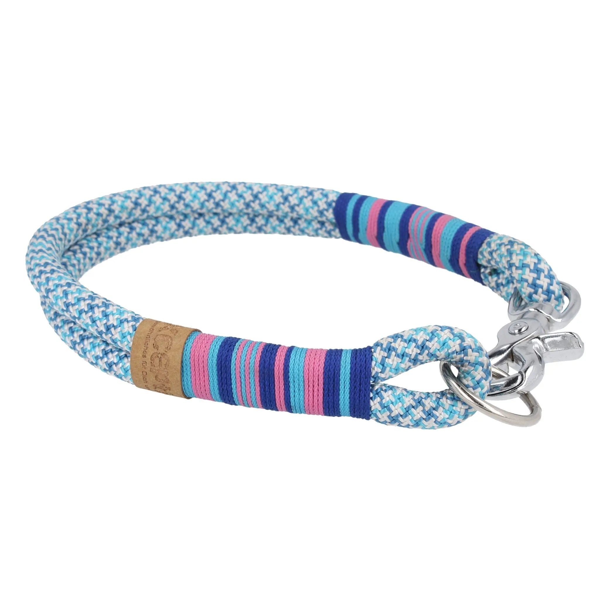 Tauhalsband 42 cm 'Blue Sea' Exceptional - Manufaktur mit Herz