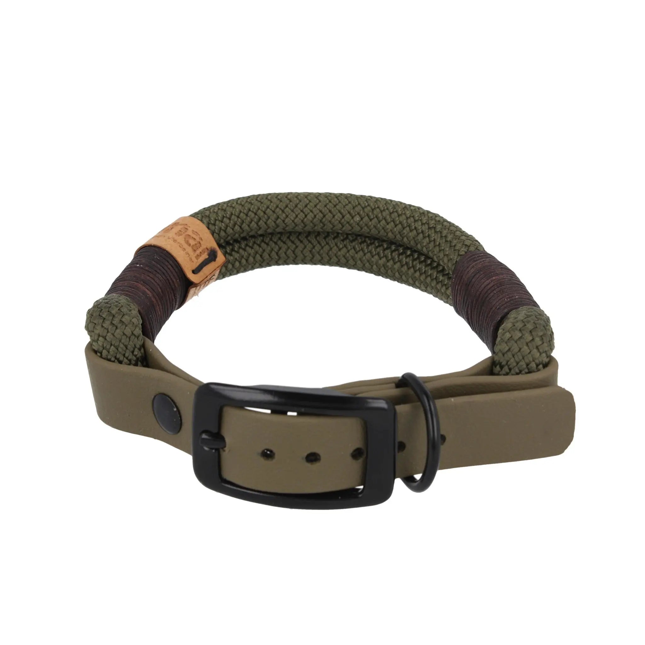 2nd Love – 'Olive' HU 26-36cm Tauhalsband mit Seele. Exceptional - Manufaktur mit Herz