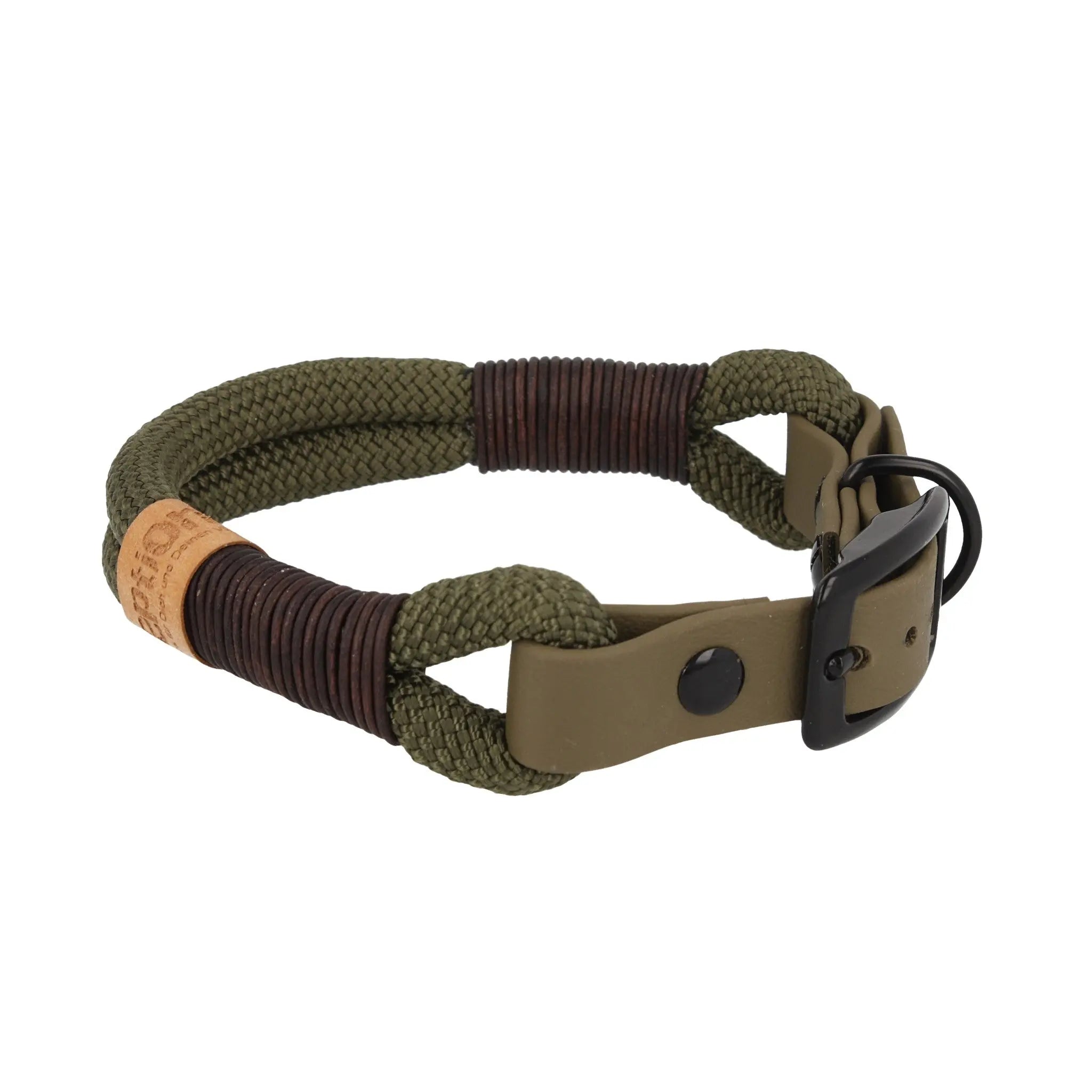 2nd Love – 'Olive' HU 26-36cm Tauhalsband mit Seele. Exceptional - Manufaktur mit Herz