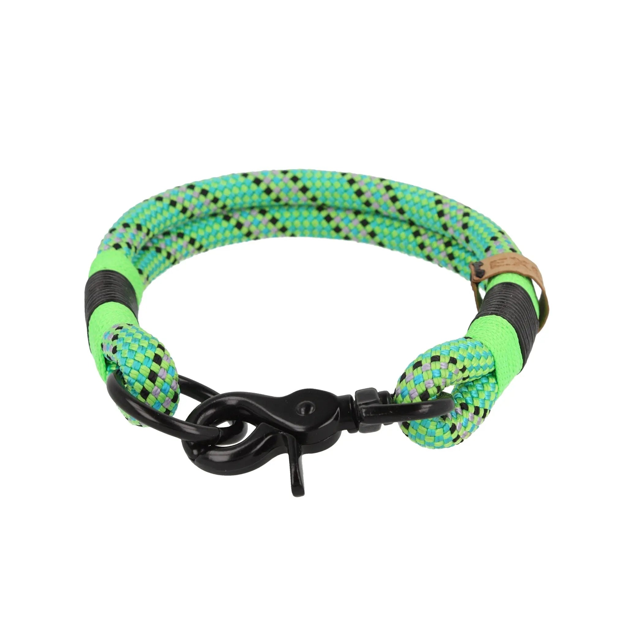 Tauhalsband 33,5 cm 'Froggy Green' Exceptional - Manufaktur mit Herz