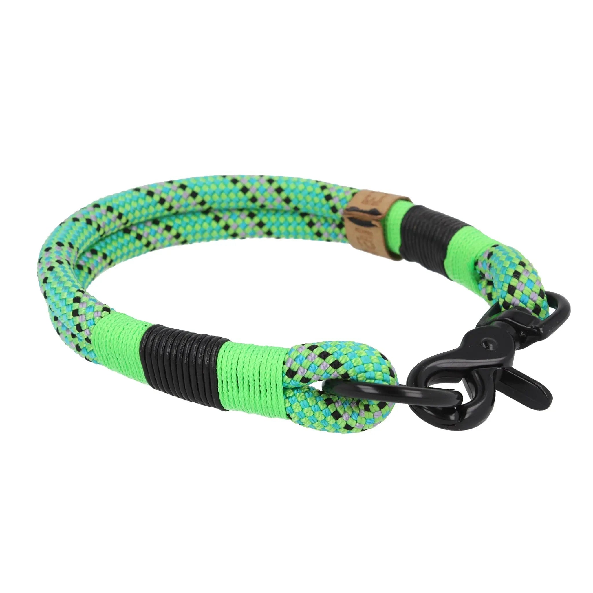 Tauhalsband 33,5 cm 'Froggy Green' Exceptional - Manufaktur mit Herz