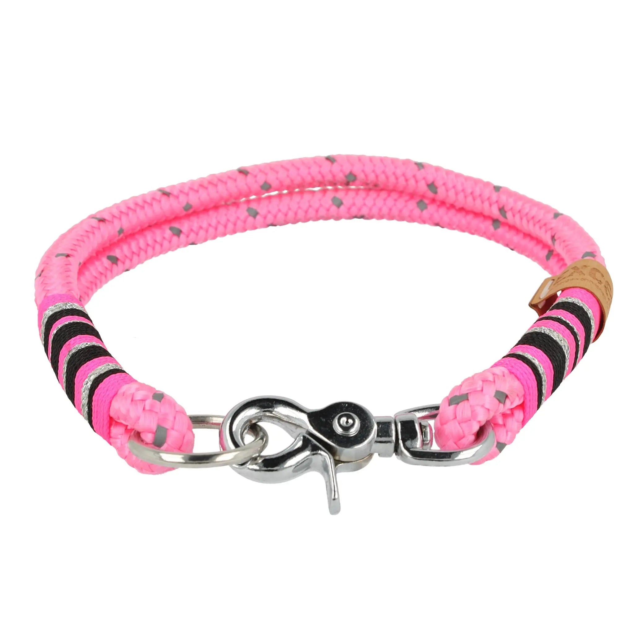 Tauhalsband 43 cm 'Strawberry Crush Reflection' Exceptional - Manufaktur mit Herz