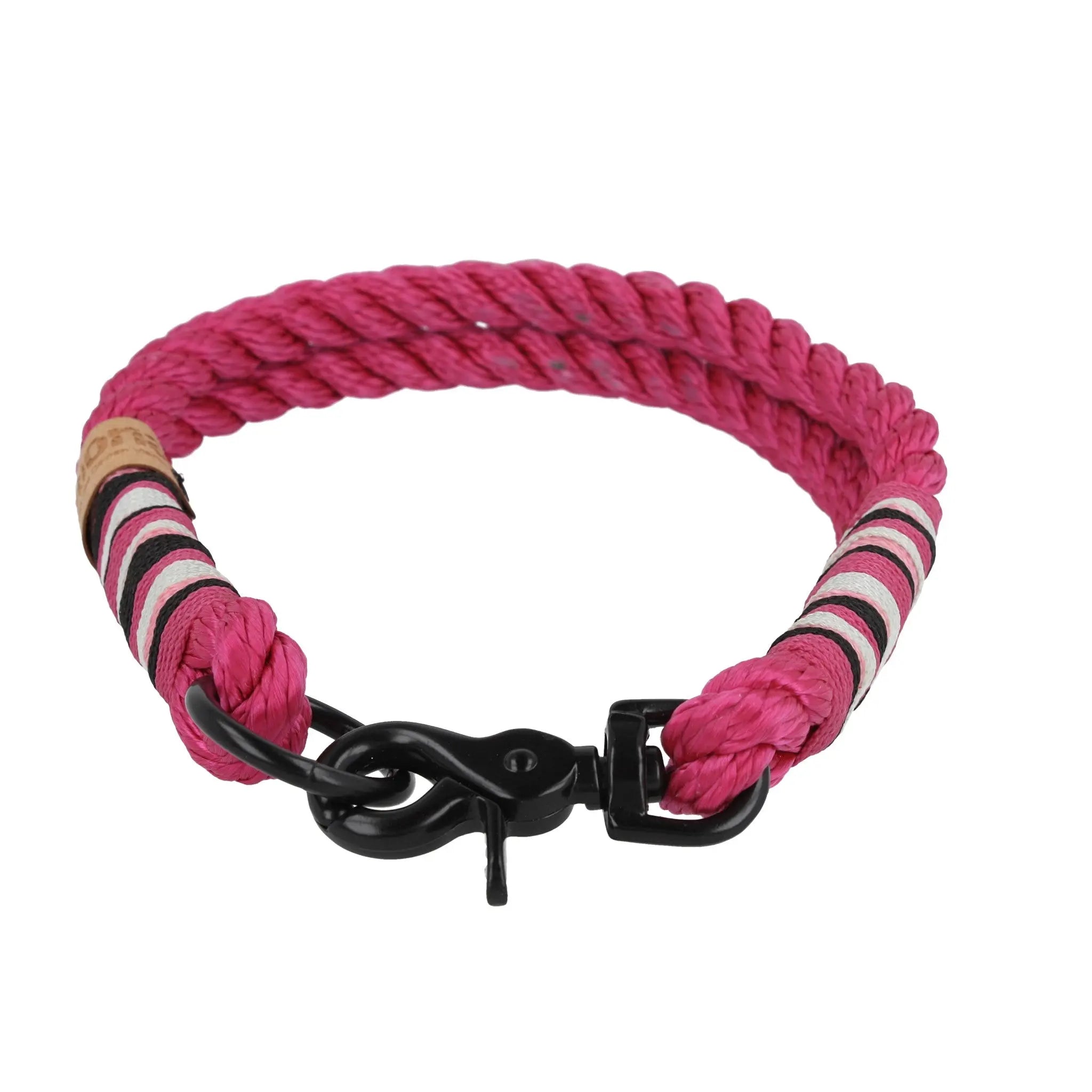 Tauhalsband 40 cm 'Himbeer Curl' Exceptional - Manufaktur mit Herz