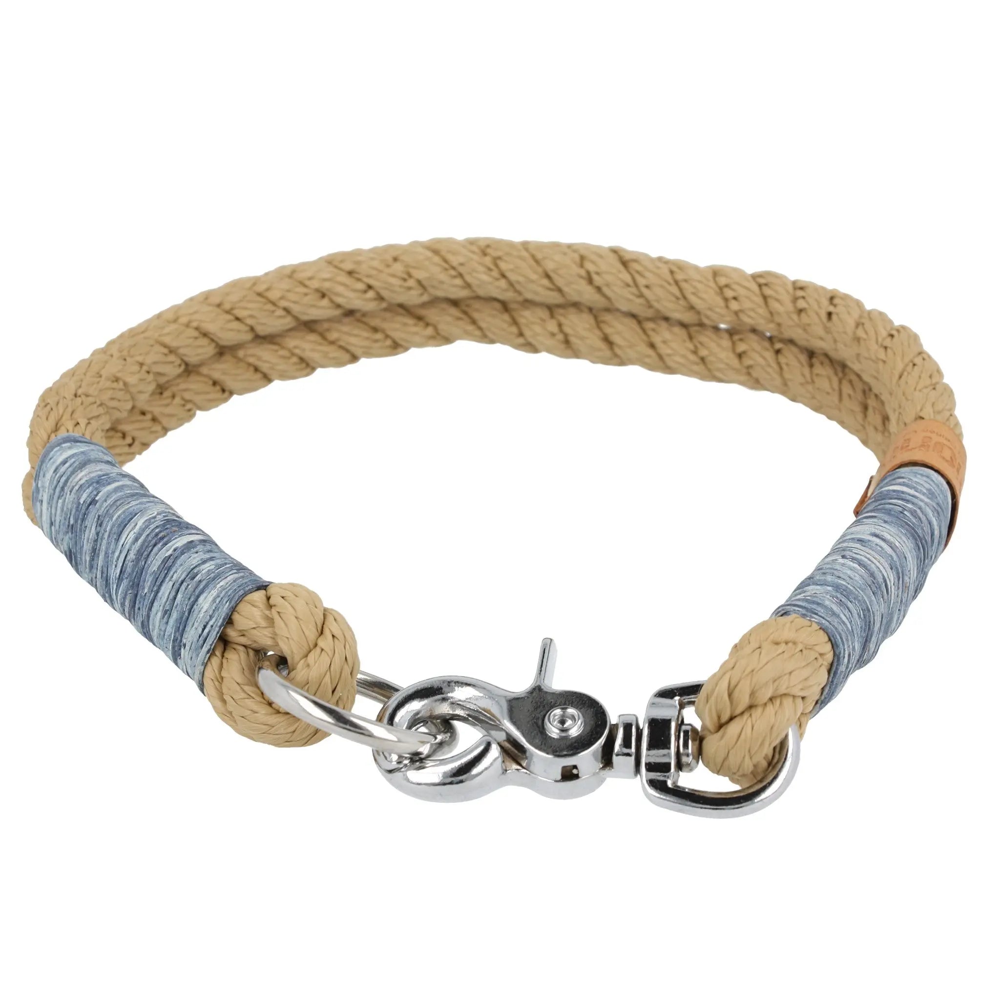 Tauhalsband 35,5|37,5|39|41|47,5 cm 'Natur Curl' Exceptional - Manufaktur mit Herz