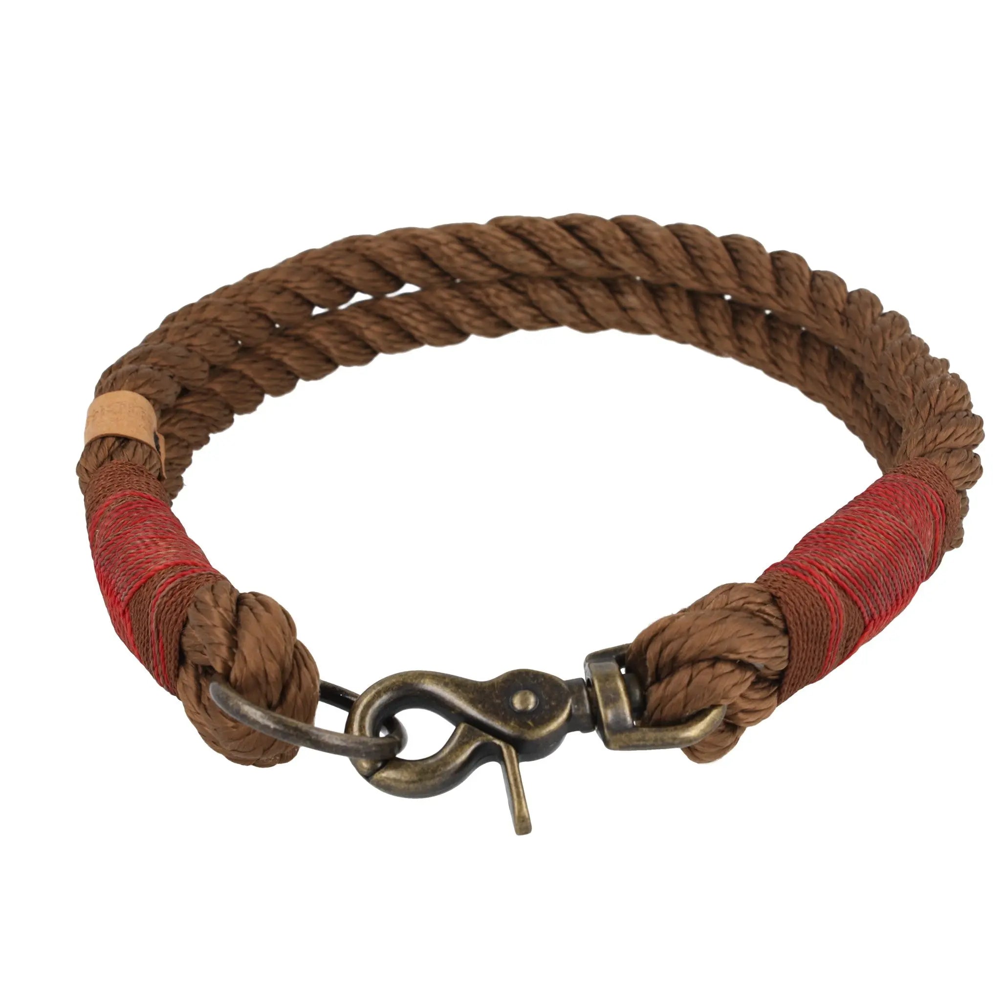 Tauhalsband 51 cm 'Browni Curl' Exceptional - Manufaktur mit Herz