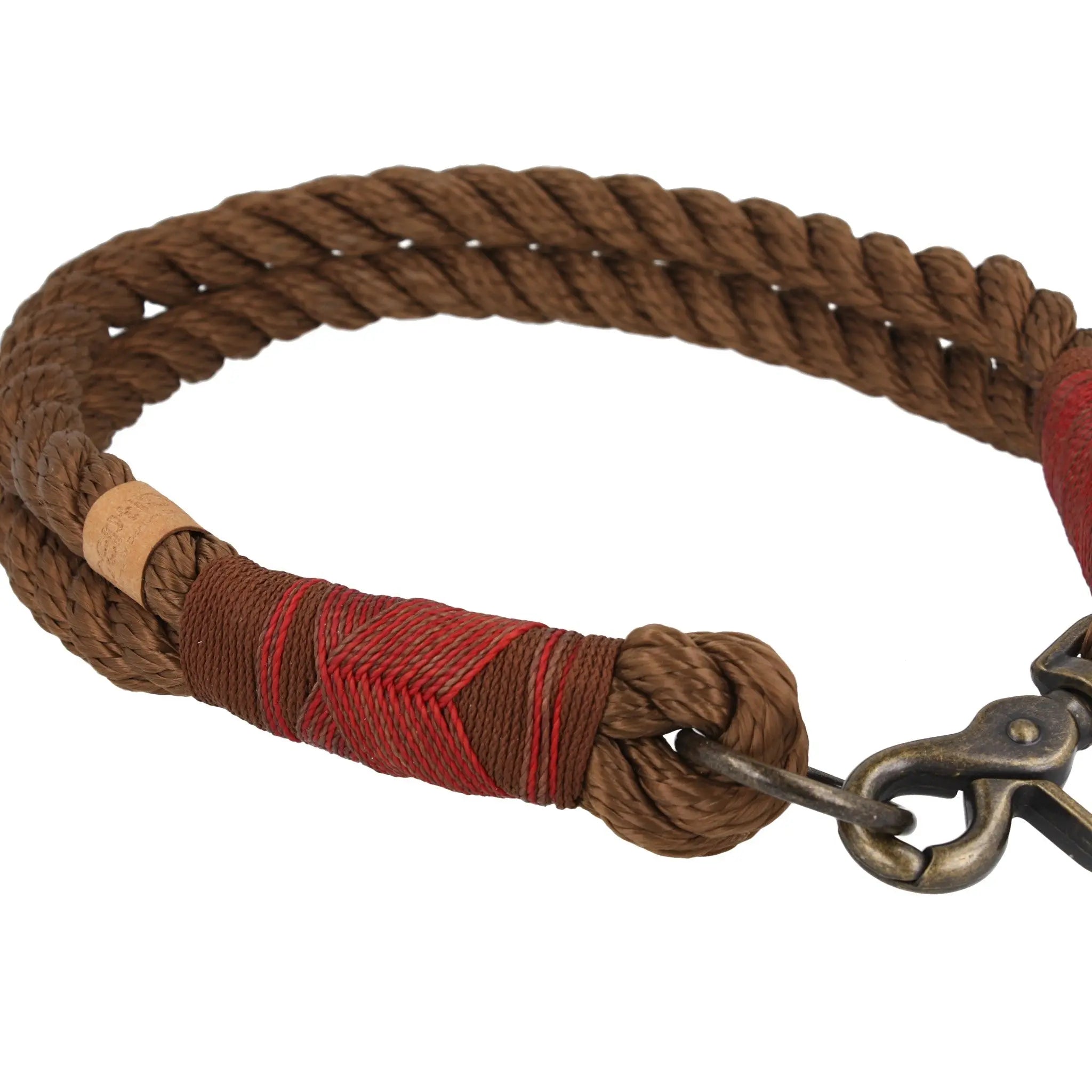 Tauhalsband 51 cm 'Browni Curl' Exceptional - Manufaktur mit Herz