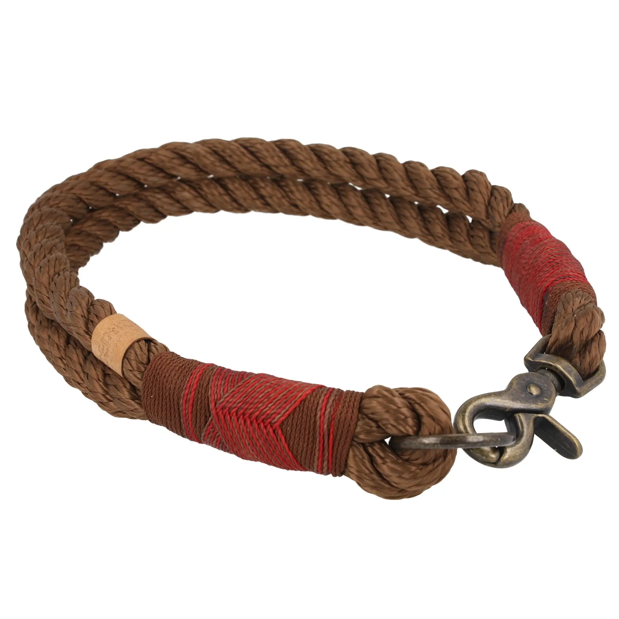 Tauhalsband 51 cm 'Browni Curl' Exceptional - Manufaktur mit Herz