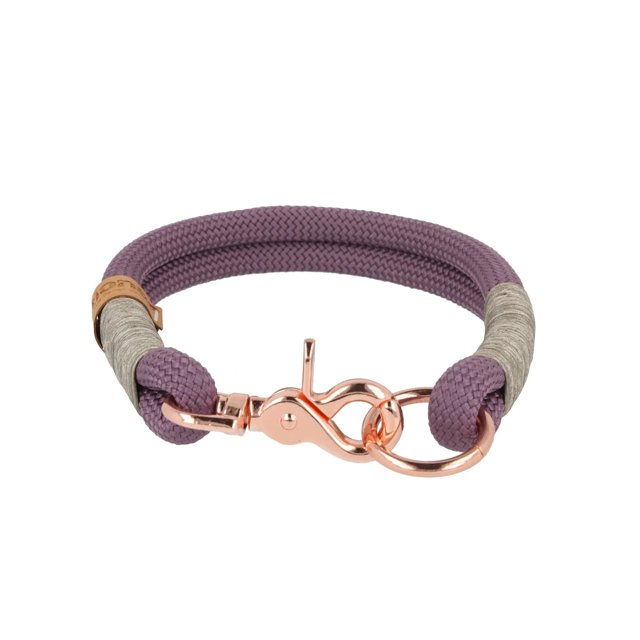 Tauhalsband 36,5cm 'Mauve' Exceptional - Manufaktur mit Herz