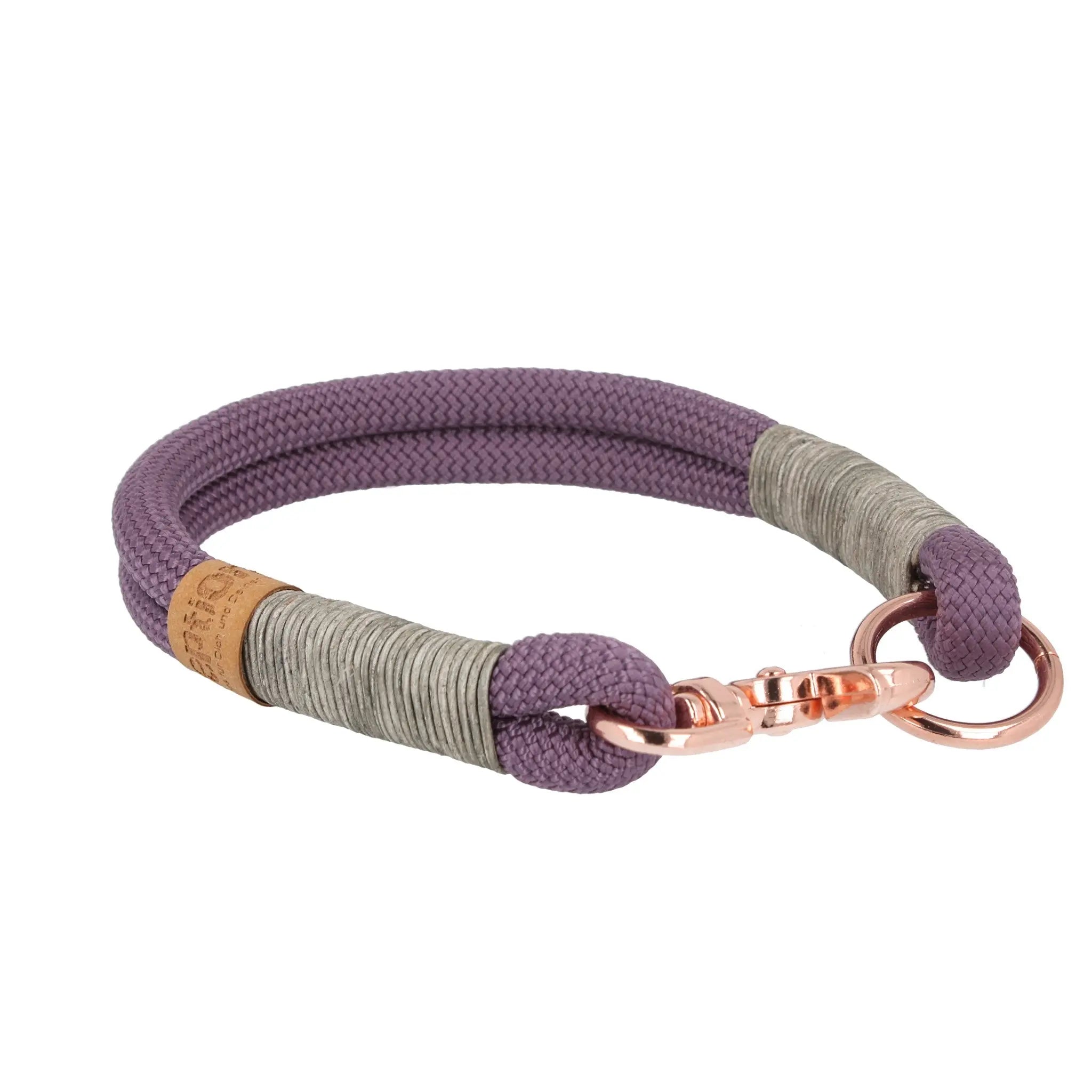 Tauhalsband 36,5cm 'Mauve' Exceptional - Manufaktur mit Herz
