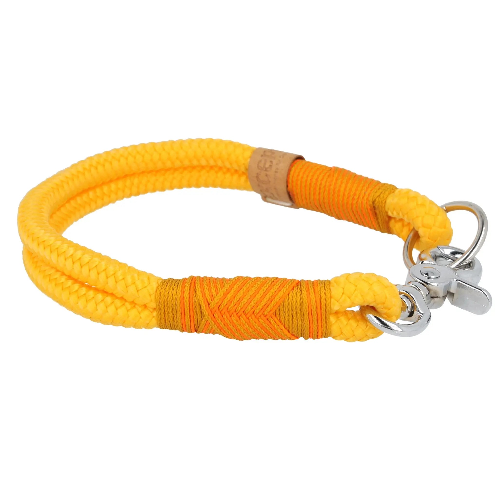 Tauhalsband 35|40|44.5cm 'Orange Bumblebee' Exceptional - Manufaktur mit Herz
