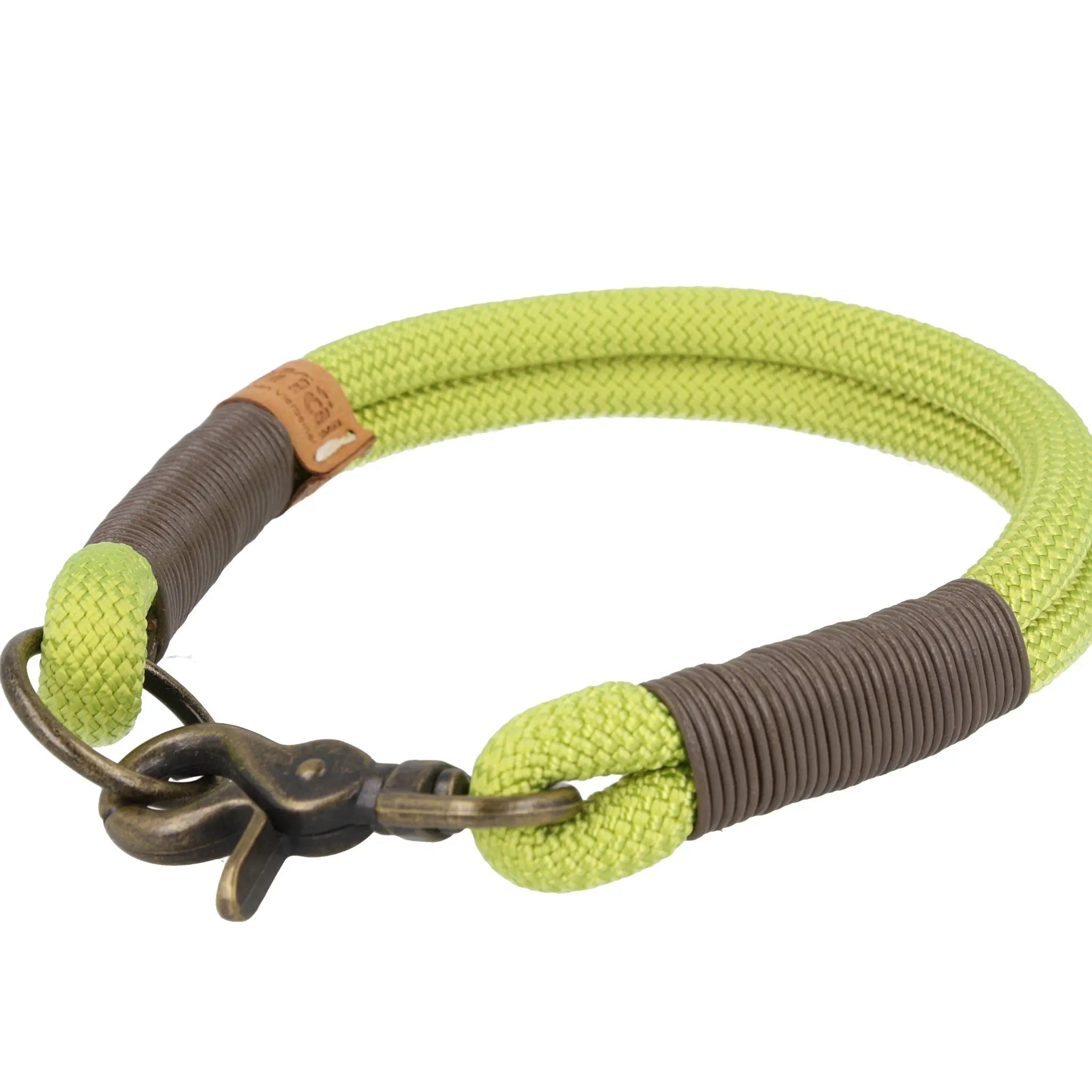 Tauhalsband 30|33|-37|37,5|38|38,5 cm 'Apfel Schlamm' Exceptional - Manufaktur mit Herz