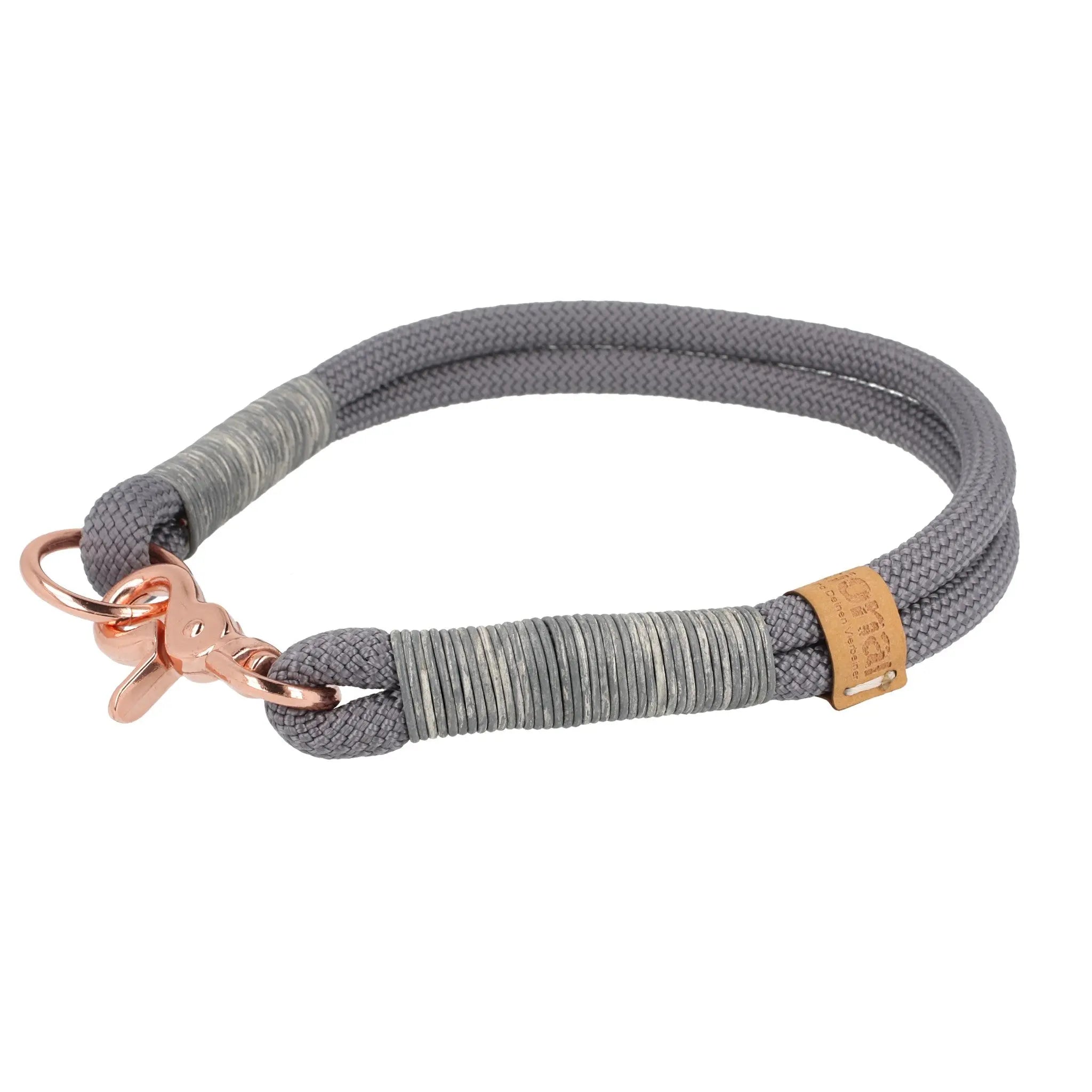 Tauhalsband 32|33,5|34|35,5|38,5|42|44|46|48 cm 'Granit Rosé' Exceptional - Manufaktur mit Herz