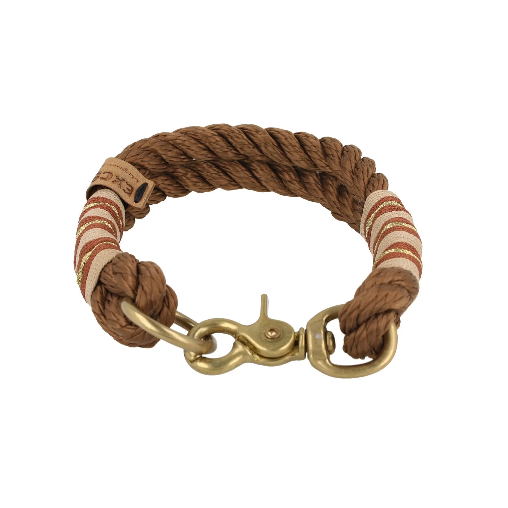 Tauhalsband 34 cm 'Browni' Exceptional - Manufaktur mit Herz