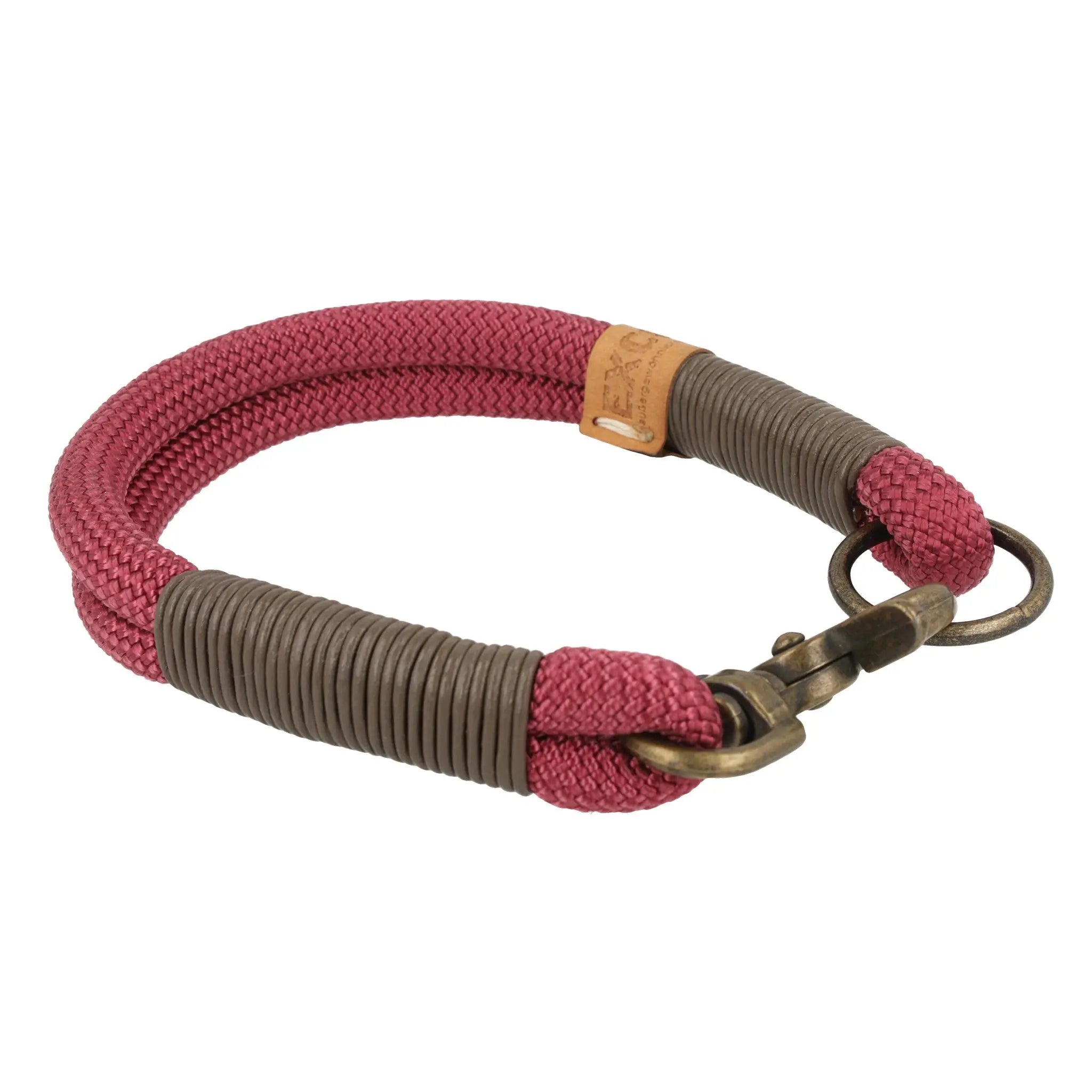 Tauhalsband 32 cm 'Rubin' Exceptional - Manufaktur mit Herz
