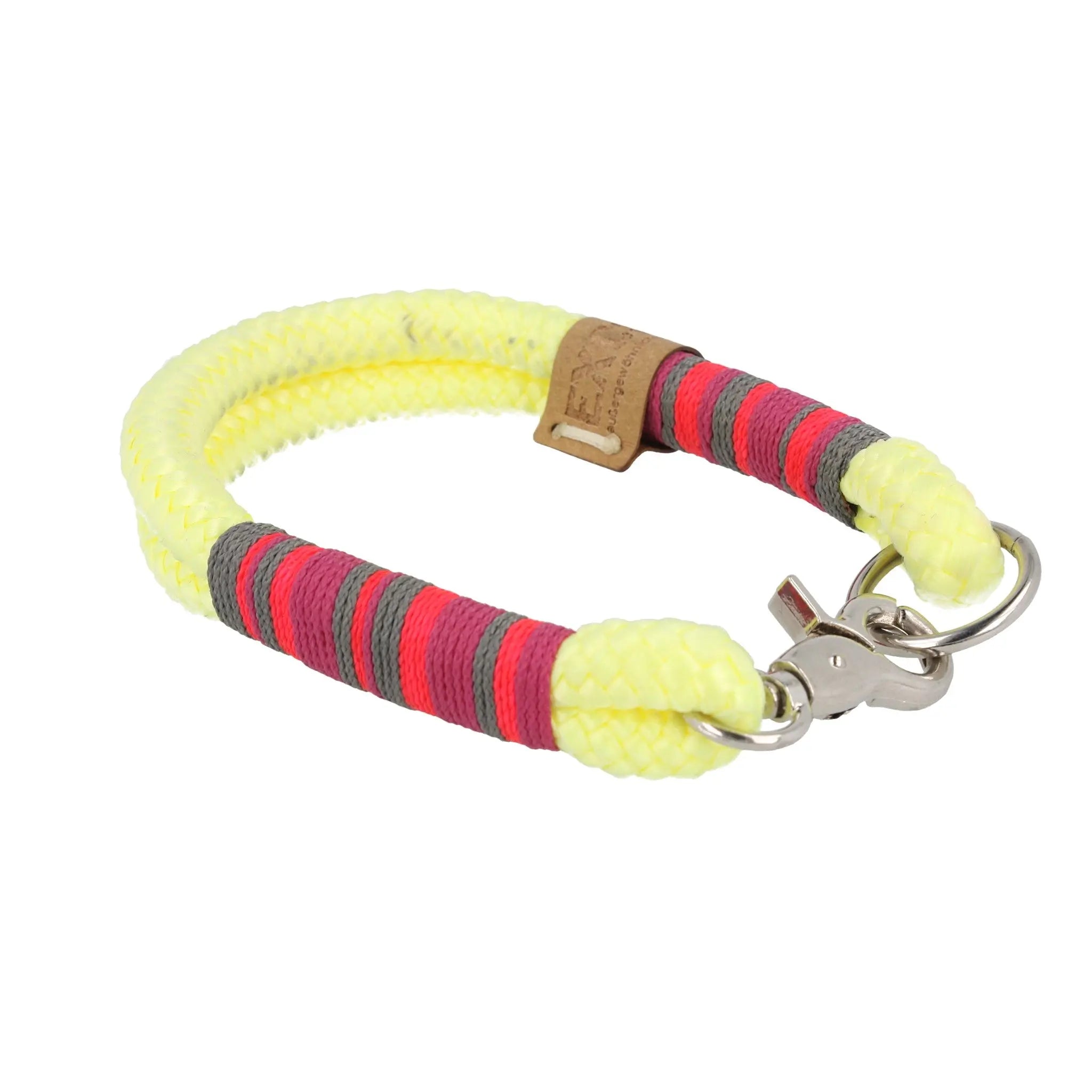 Tauhalsband 27 cm 'Pastellgelb' Exceptional - Manufaktur mit Herz