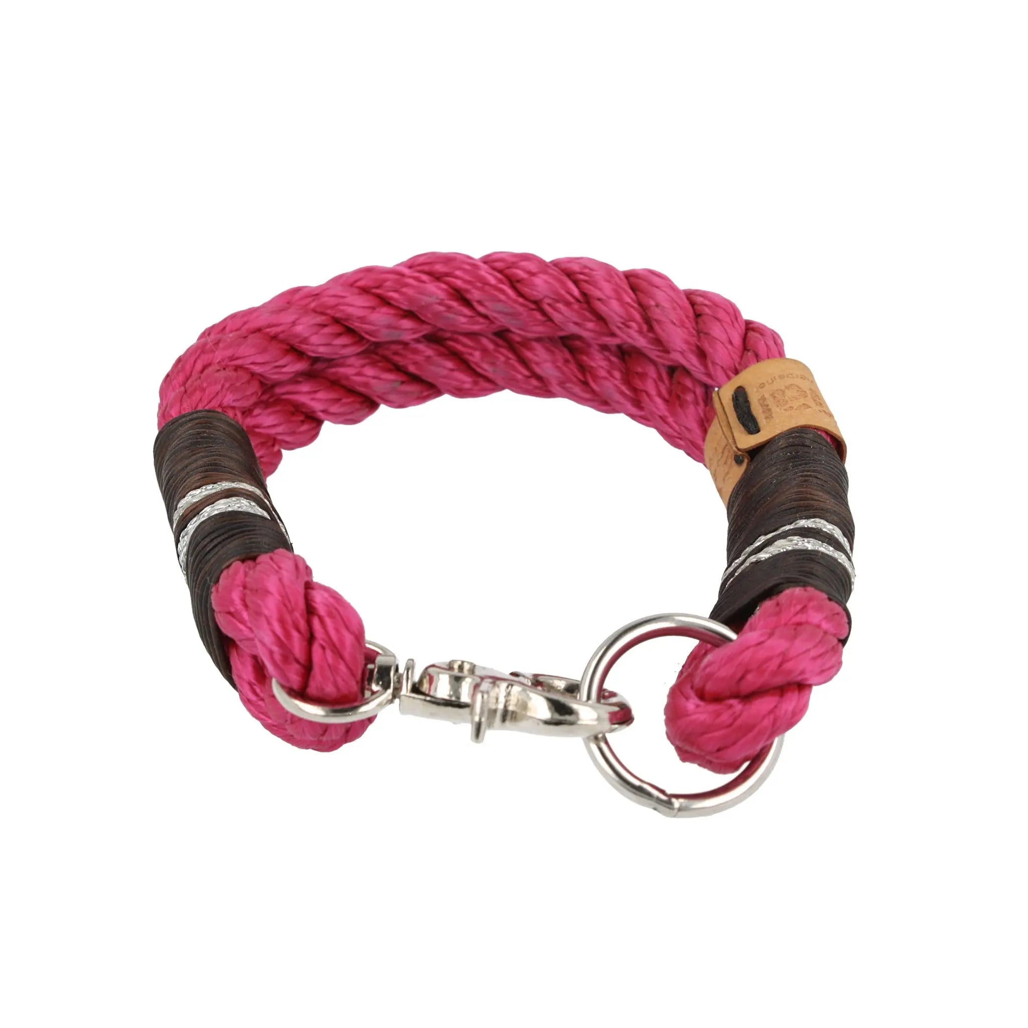 Tauhalsband 26 cm 'Himbeer Curl' Exceptional - Manufaktur mit Herz