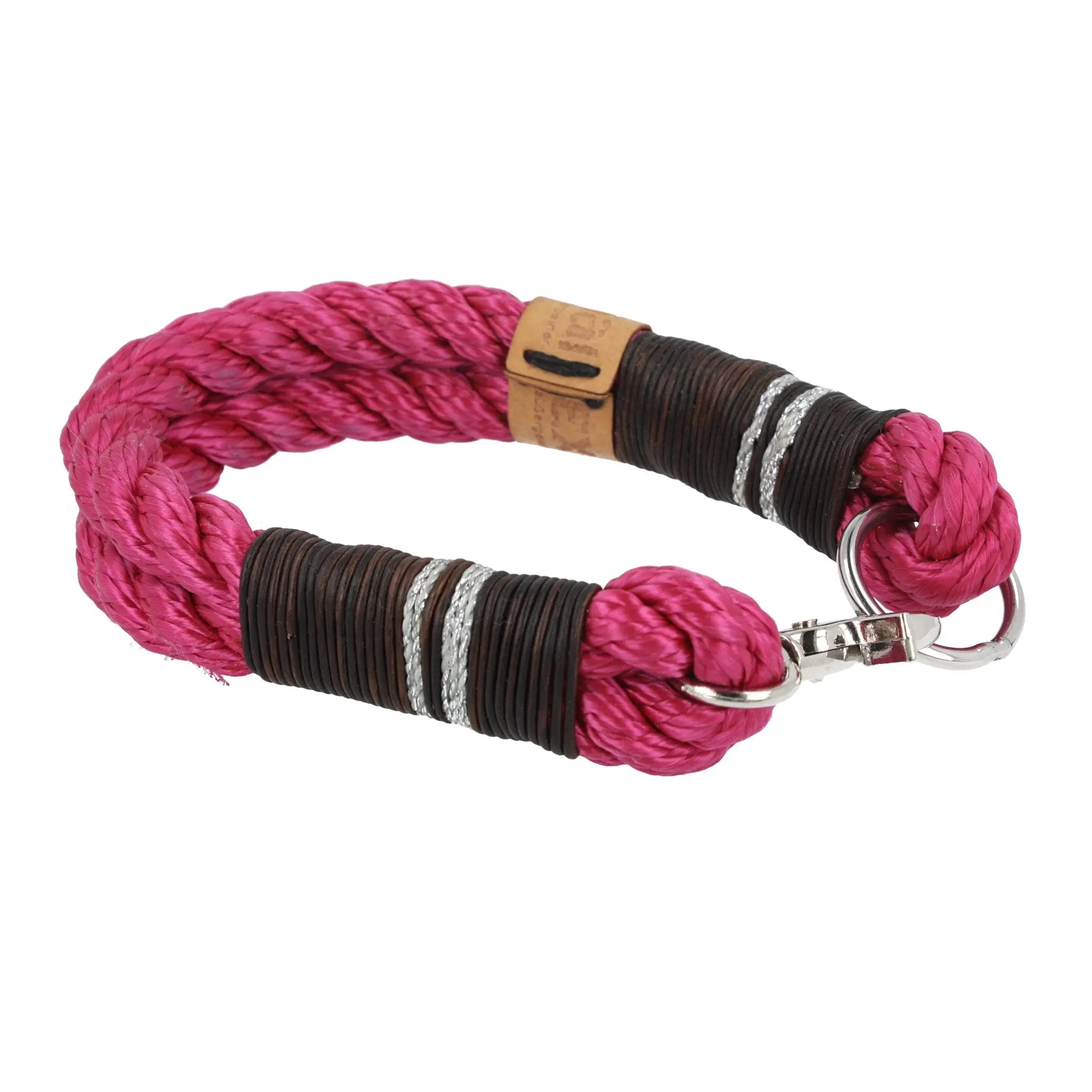 Tauhalsband 26 cm 'Himbeer Curl' Exceptional - Manufaktur mit Herz