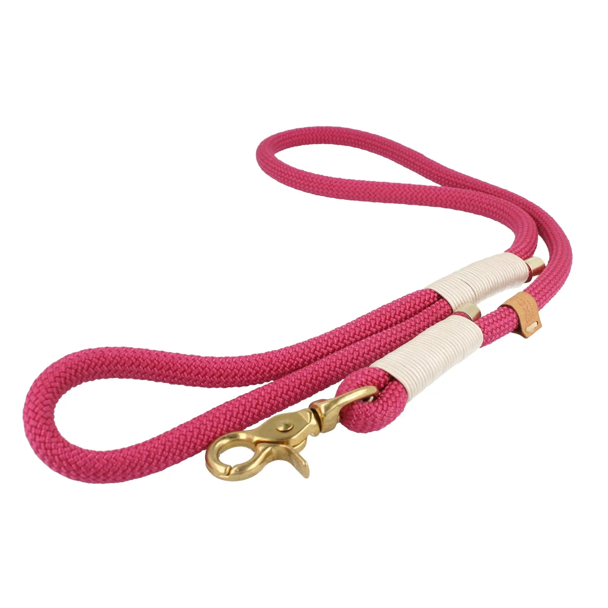 2nd Love – 'Cranberry' Kurzführer-Leine mit Seele. Exceptional - Manufaktur mit Herz