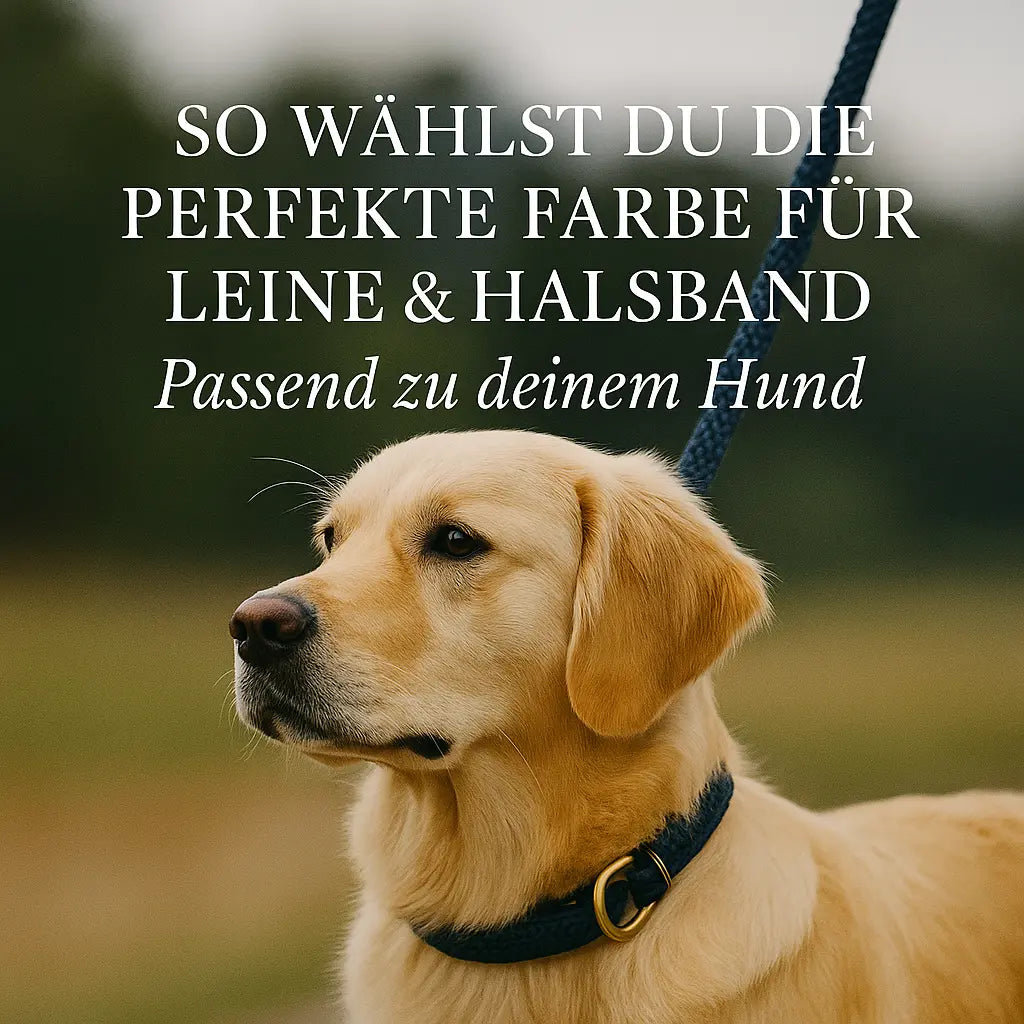 Hundeleine Farbe wählen: So findest du den perfekten Farbton für deinen Hund