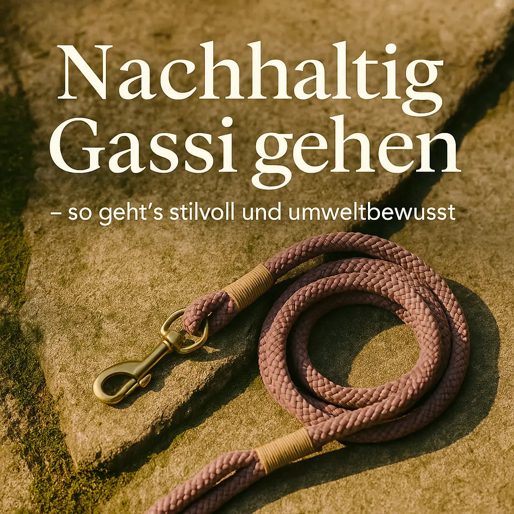 Nachhaltig Gassi gehen – so geht’s stilvoll und umweltbewusst