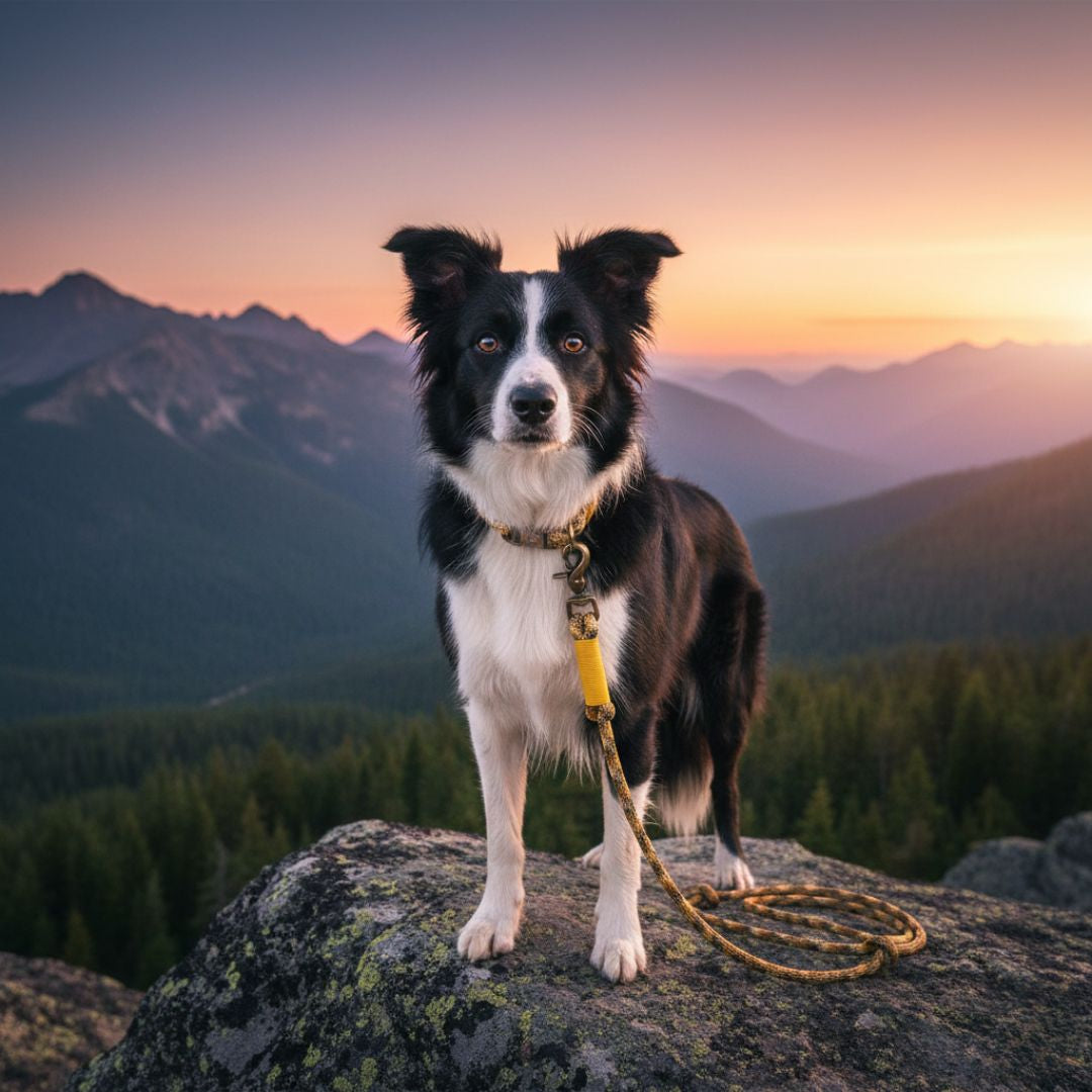 Set | Tauhalsband und Leine 'Golden Dune'