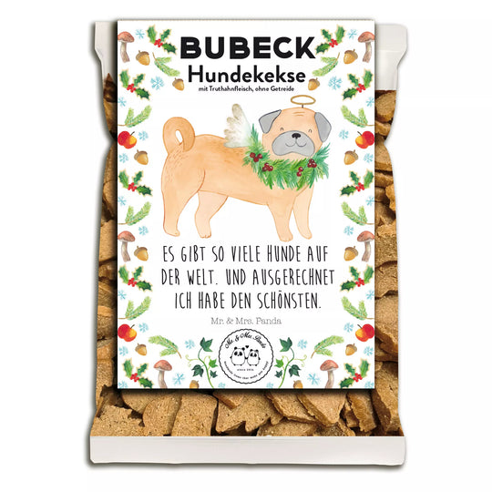 Mr. & Mrs. Panda Weihnachtskekse für Hunde 210 g – Motiv Schönster Hund