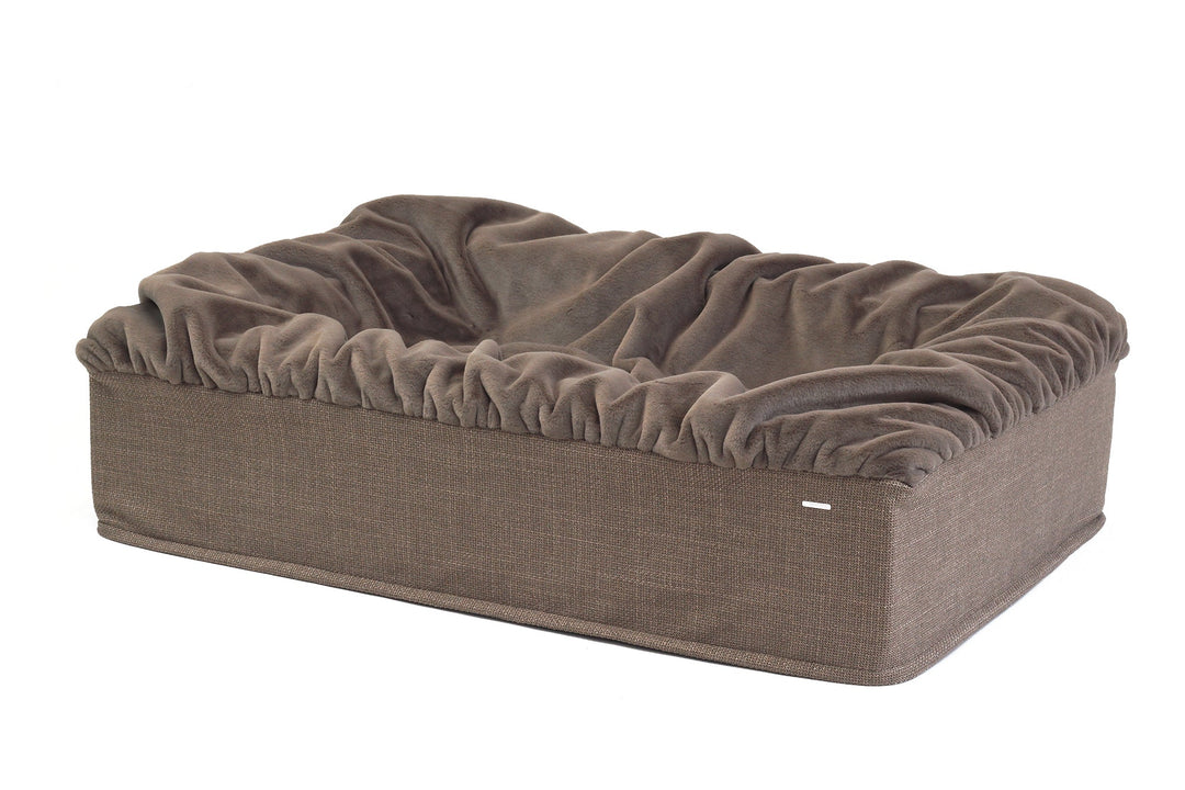 Ersatzbezug für Hundebett Buddelbox® in Cappuccino, Exceptional