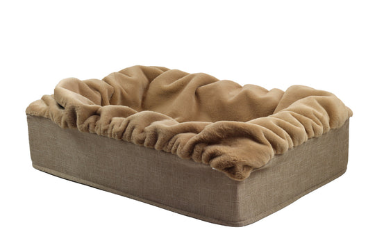 Ersatzbezug für Hundebett Buddelbox® in Karamell, Exceptional