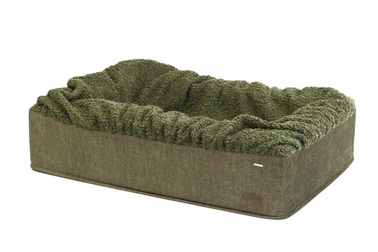 Ersatzbezug für Hundebett Buddelbox® in Grün, Exceptional