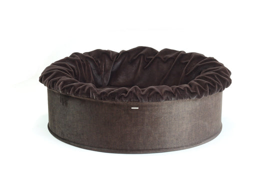 Hundebett Buddelnest® in Dark Chocolate, Exceptional