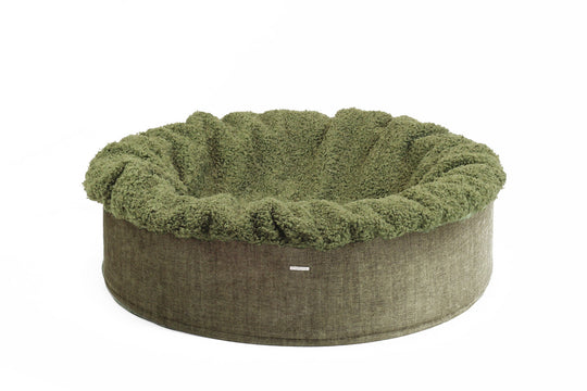 Hundebett Buddelnest® in Grün, Exceptional
