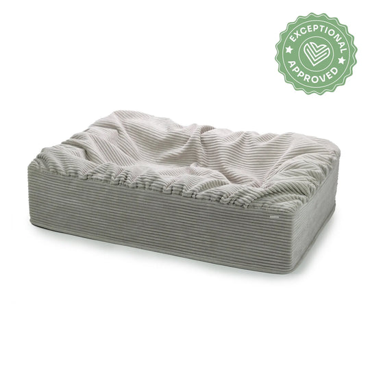 Hundebett Buddelbox Cord Exceptional - Manufaktur mit Herz