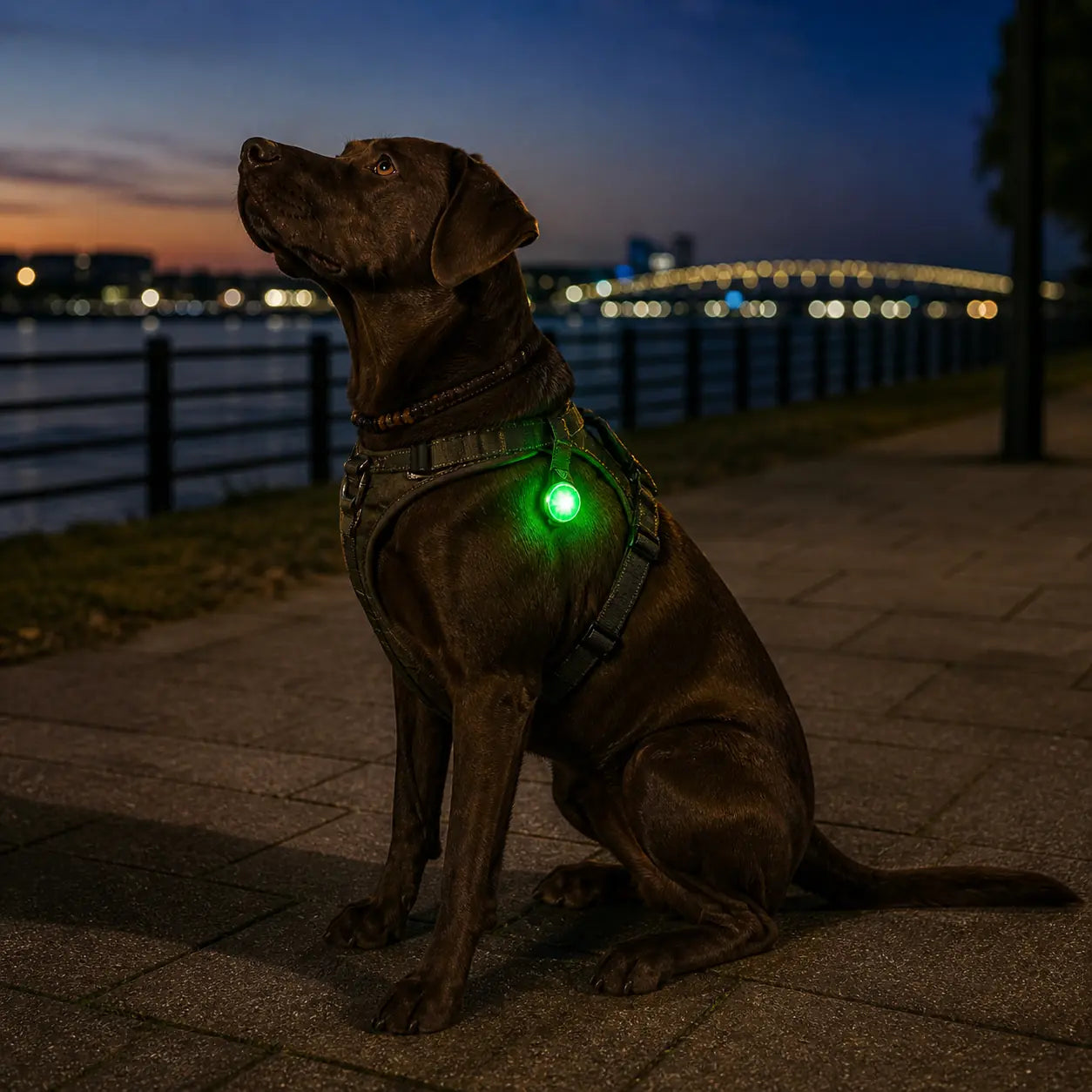 Diamond Safety Light – LED-Sicherheitslicht für Hunde