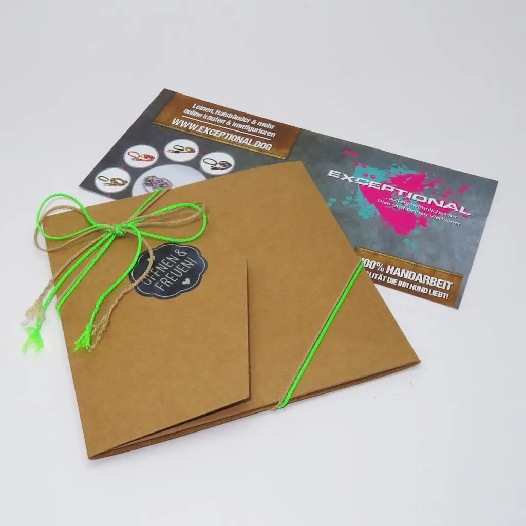 Geschenkgutschein Exceptional - Manufaktur mit Herz