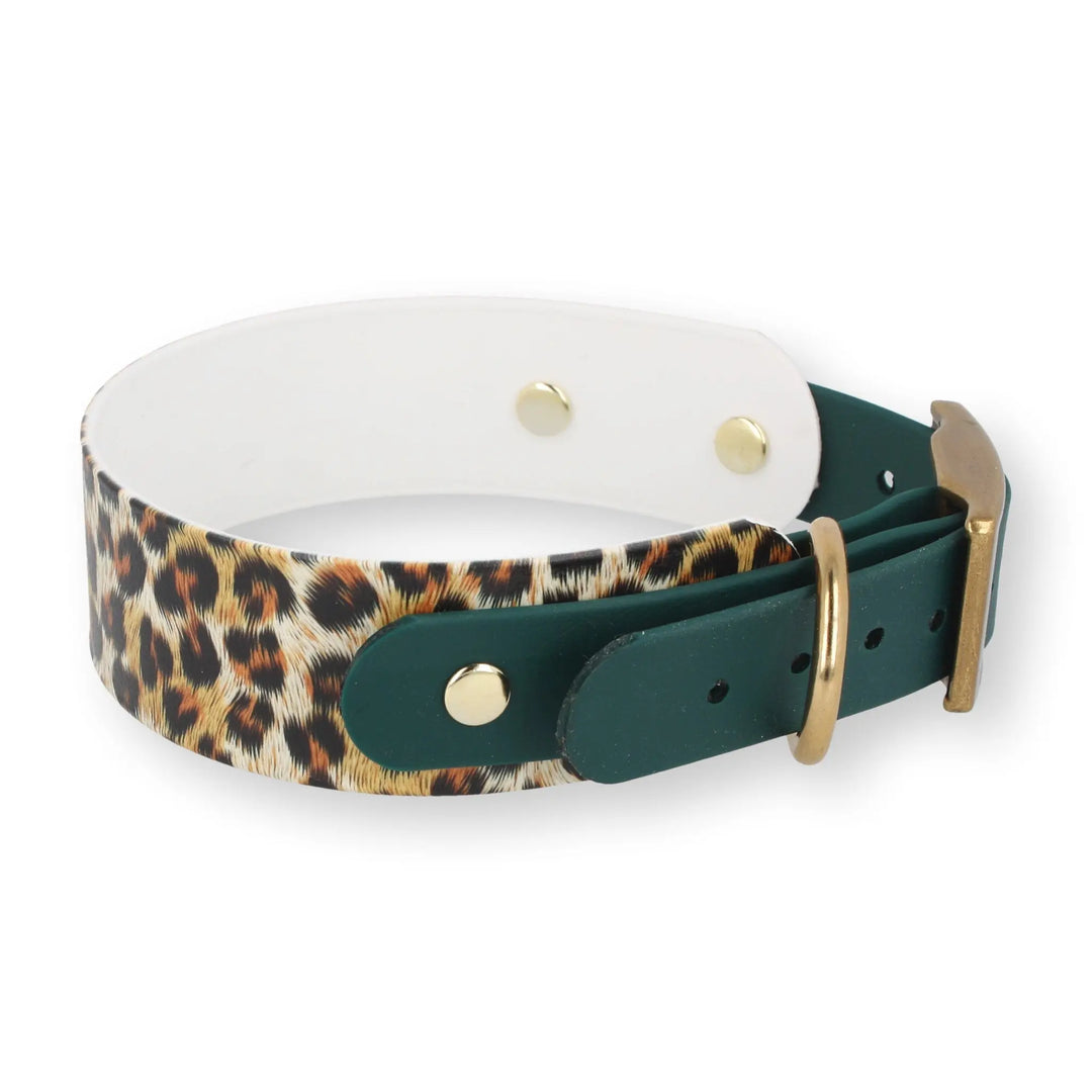 BioThane® Halsband 'WILD GLOW' Edition (limitiert) Exceptional - Manufaktur mit Herz