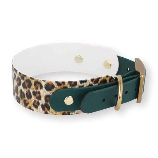 BioThane® Halsband 'WILD GLOW' Edition (limitiert) Exceptional - Manufaktur mit Herz