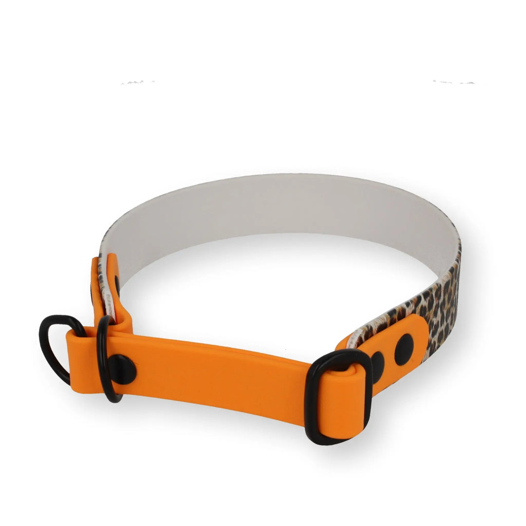 Zugstopp-Halsband – WILD GLOW Edition aus BioThane® (limitiert) Exceptional - Manufaktur mit Herz