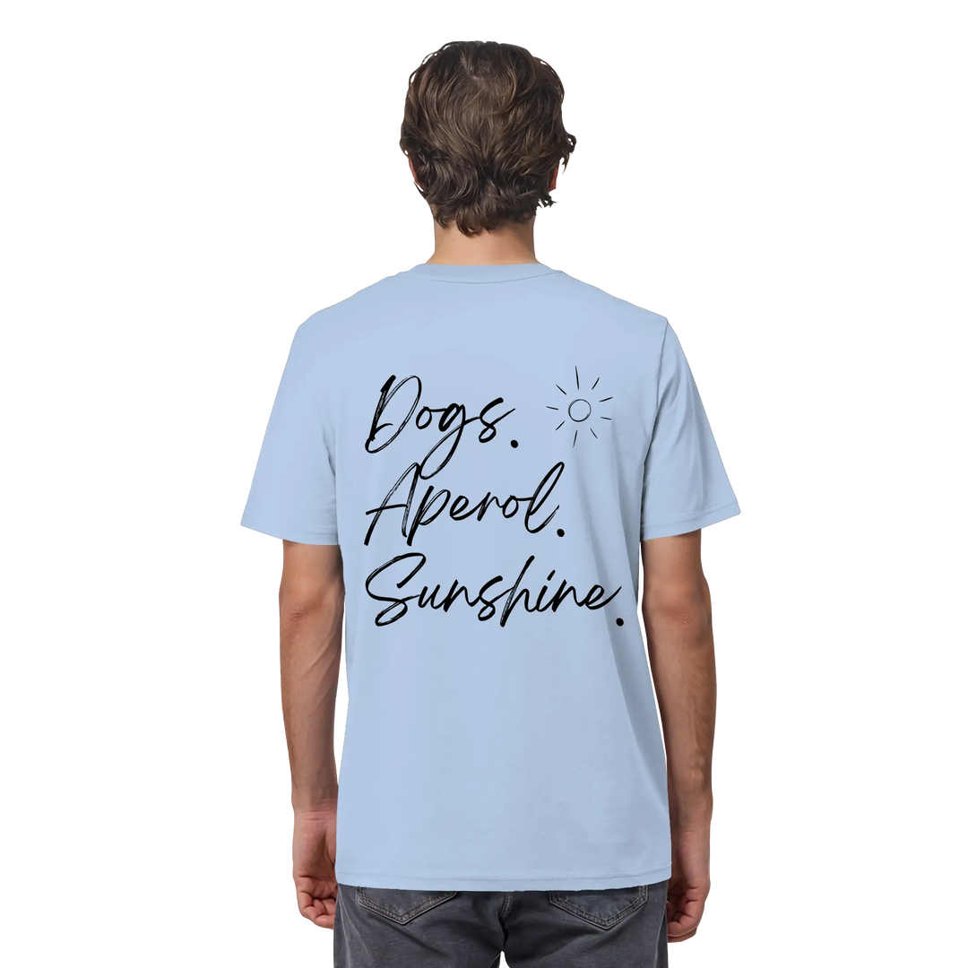 Dogs. Aperol. Sunshine. - Organic Shirt Exceptional - Manufaktur mit Herz
