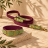 Set | BioThane® Halsband und Leine 'Château Verde'