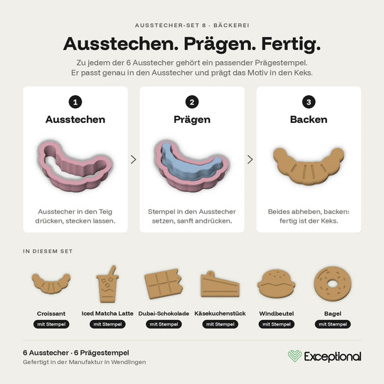 Anleitung Ausstecher und Prägestempel aus dem Hundekeks-Set Bäckerei #set_b-ckerei