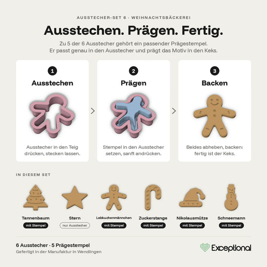 Anleitung Ausstecher und Prägestempel aus dem Hundekeks-Set Weihnachtsbäckerei #set_weihnachtsb-ckerei