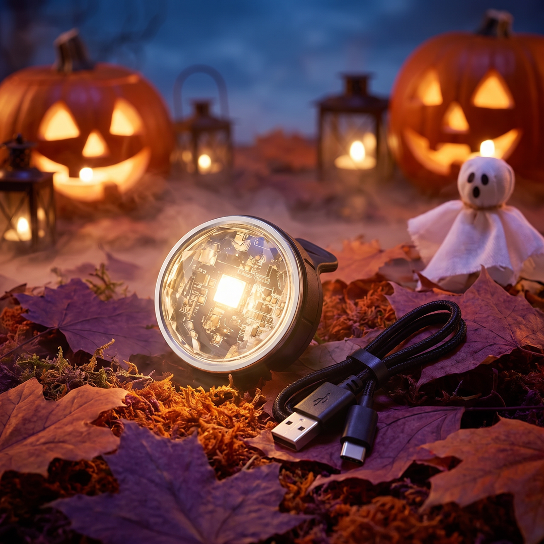 Diamond Safety Light – LED-Sicherheitslicht für Hunde, Halloween-Edition, Exceptional