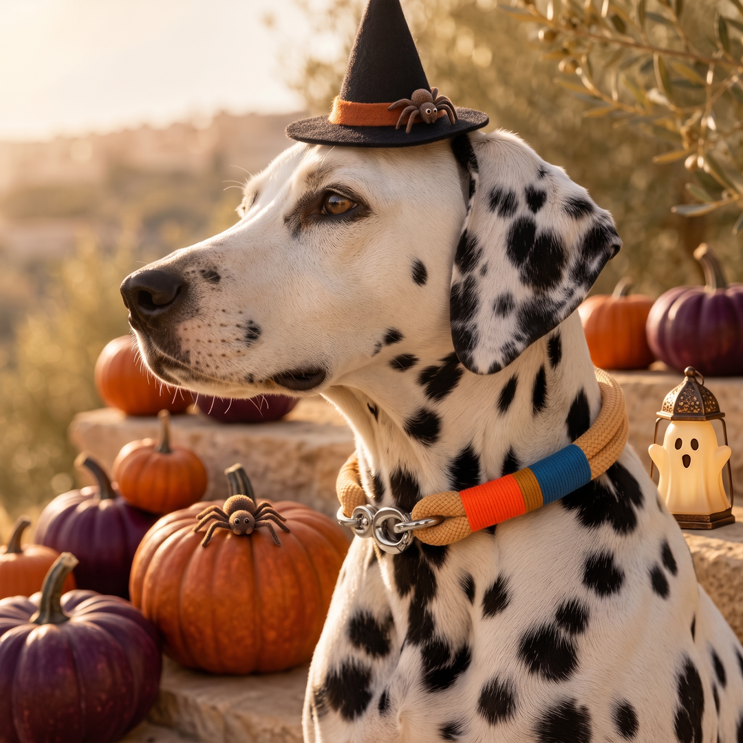 Hund mit Tauhalsband 'Sunset Club' – Halloween-Edition, Exceptional