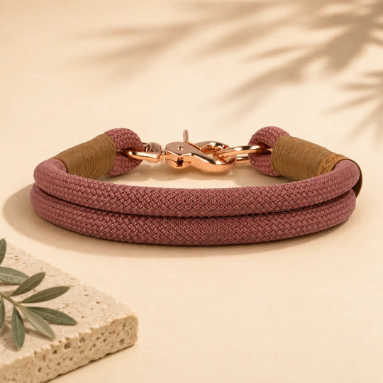 Set | Tauhalsband und Tauleine 'Luxe Amour'
