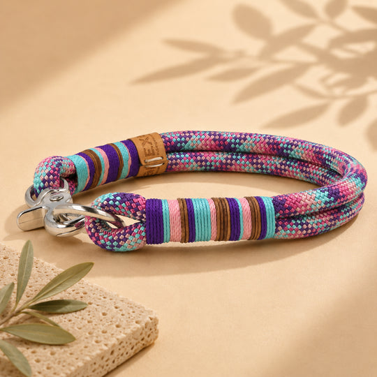 Set | Tauhalsband und Leine 'Mermaid Shimmer'