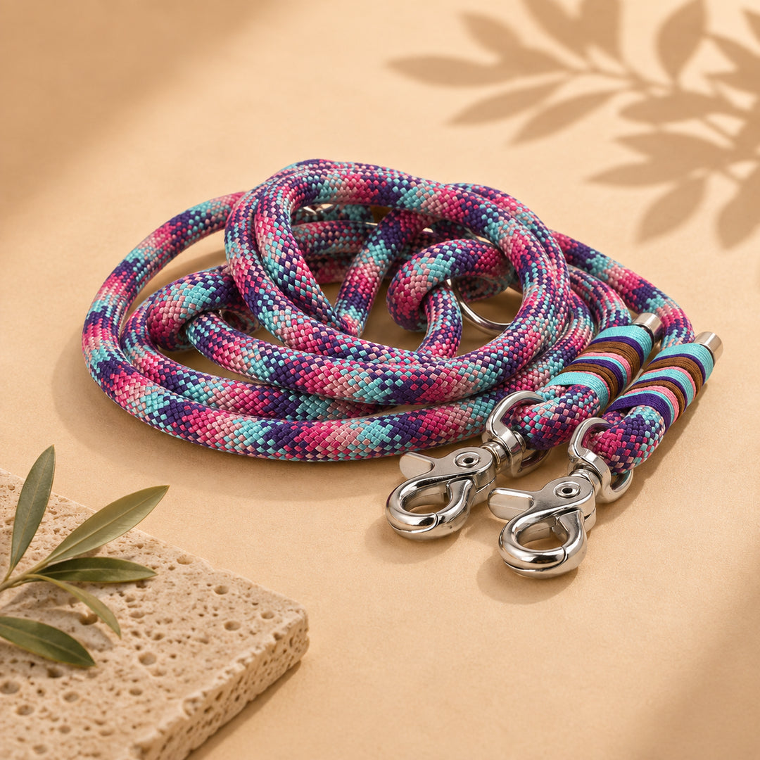 Set | Tauhalsband und Leine 'Mermaid Shimmer'