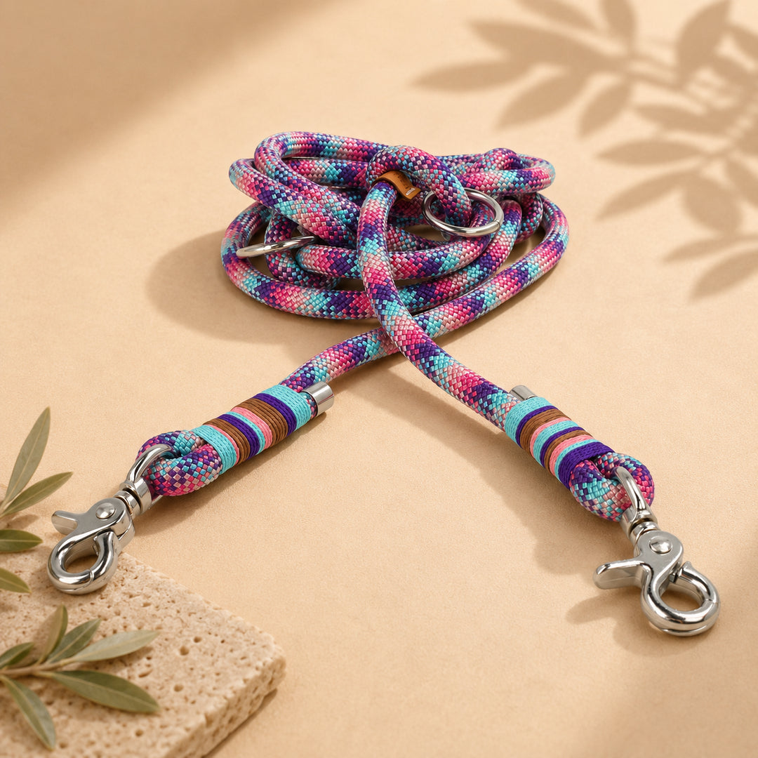 Set | Tauhalsband und Leine 'Mermaid Shimmer'
