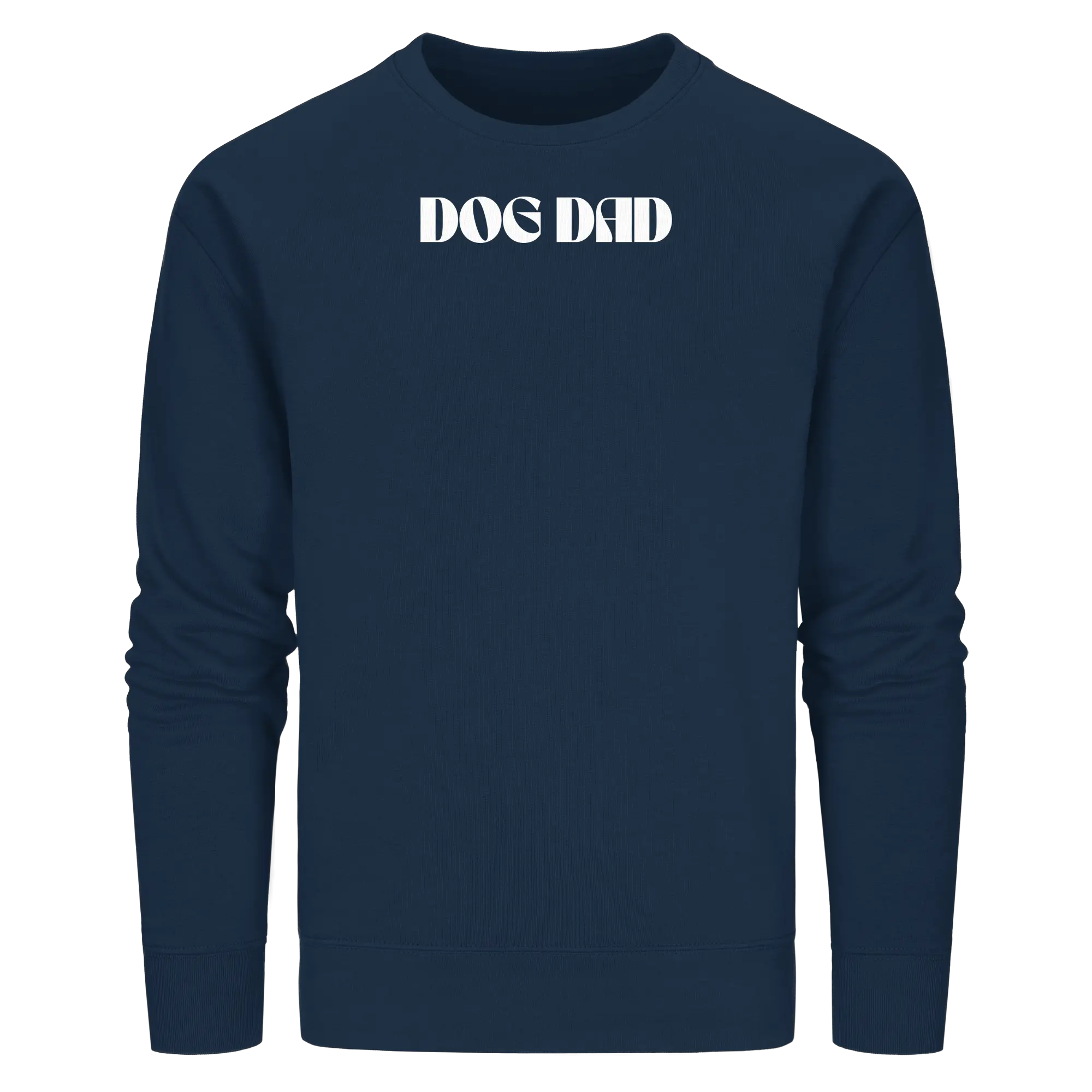 DOG DADS CLUB – „Chosen by my dog.“  - Organic Basic Unisex Sweatshirt Exceptional - Manufaktur mit Herz