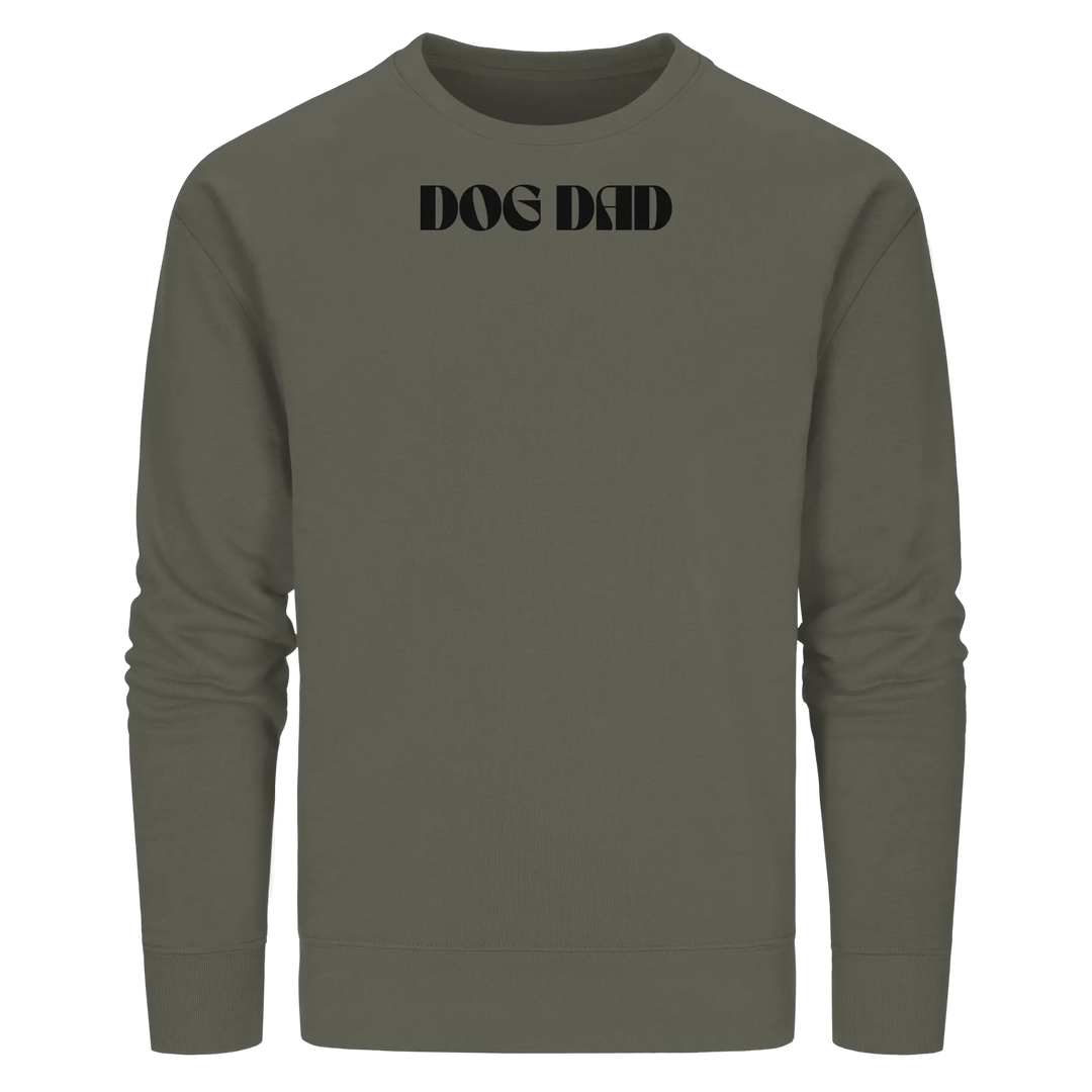DOG DADS CLUB – „Chosen by my dog.“  - Organic Basic Unisex Sweatshirt Exceptional - Manufaktur mit Herz