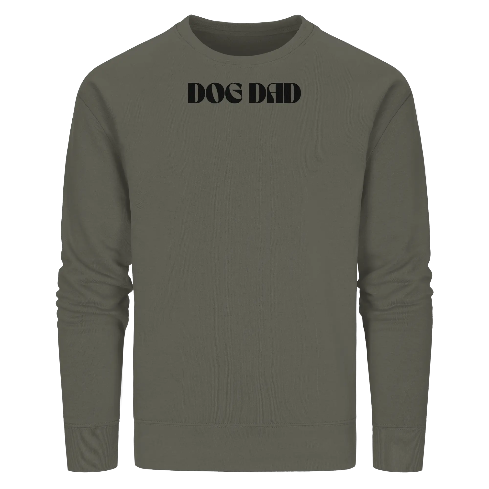 DOG DADS CLUB – „Chosen by my dog.“  - Organic Basic Unisex Sweatshirt Exceptional - Manufaktur mit Herz